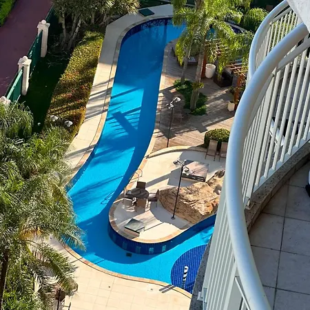 Flat na Barra da Tijuca - Premium - Com Cozinha, Microondas, Estacionamento, Balsa para Praia, Academia, Muito lindo, Confortável e Aconchegante-3